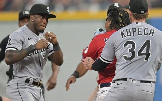 【MLB】殴り合いの壮絶大乱闘…まさかの“ゴング”に騒然　フック炸裂でKO「綺麗に入った」