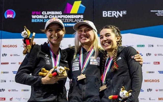 ガンブレットが他を圧倒　大会最多3度目のボルダー女王に輝く【クライミング世界選手権2023】