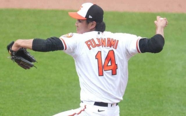 【MLB】“藤浪晋太郎の9球”に騒然「完全に覚醒」　快挙まで1球…ビタビタ165キロが「ヤバい」