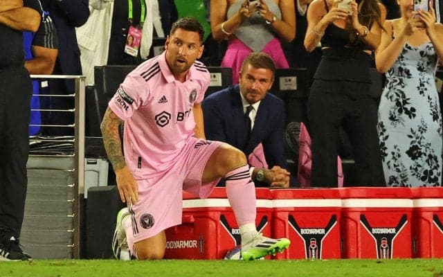 メッシのパーフェクトFKにベッカム共同オーナーも大興奮！デビューから4戦7ゴール、チームも4連勝