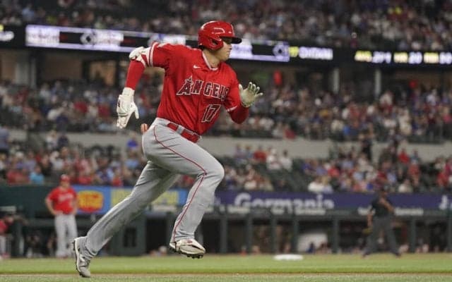【MLB】大谷翔平、気持ちで“運んだ”中前タイムリーでエ軍打線爆発　地元記者も驚愕「6月21日からOPS1.246」