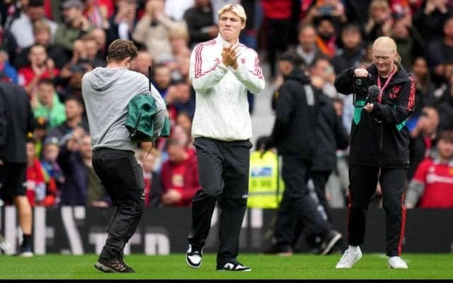 負傷中のホイルンド、ユナイテッドデビューはアーセナル戦？ 回復まで1カ月ほどの見込み