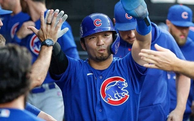 【MLB】鈴木誠也、3戦ぶり豪快10号　先発復帰でサイクル王手の活躍…渡米後2年連続2桁本塁打