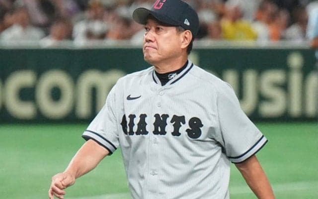 原監督「全ての野球人に対し申し訳ない」　自力V消滅…助っ人の痛恨走塁を謝罪
