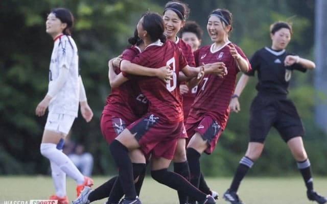 ＦＷ崎岡の鮮烈勝ち越し弾！　逆転で関カレ後期開幕連勝！！