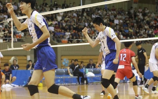 駿台学園が東山にストレートで勝利　失セット0で完全優勝 【北海道インターハイ2023男子】