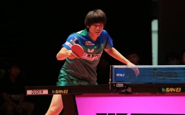 【Tリーグ】戸上隼輔、岡山相手の粘りの勝利に「諦めずに戦った」　“優勝候補”琉球には「僕が1勝をもぎ取って貢献する」