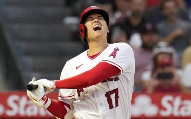 大谷翔平、疲れも影響か？バーランダー撃ちも７戦ノーアーチ　チームは大敗で借金１