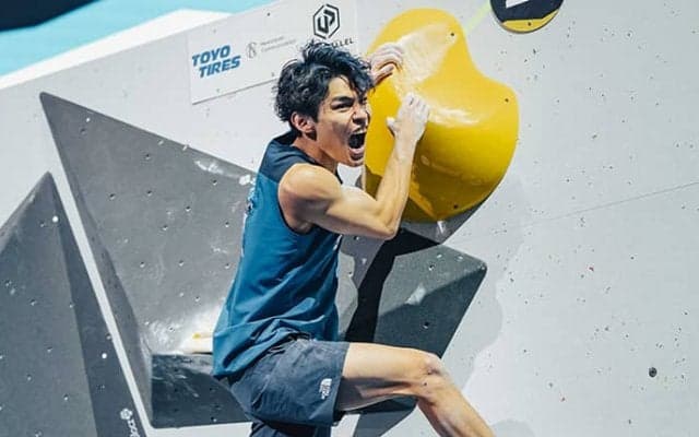 楢崎智亜が2度目の五輪内定！ パリでリベンジの挑戦権得る【クライミング世界選手権2023】