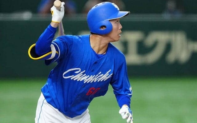 中日・岡林勇希、球団新26試合連続安打　74年ぶり更新…2年連続最多安打へ視界良好