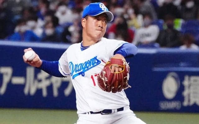 中日・柳、9回ノーノーも援護なく無念の降板　121球の熱投も…快挙達成ならず