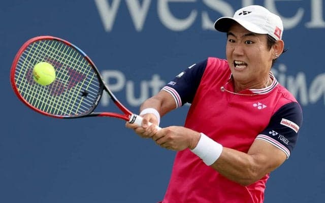 西岡良仁、世界58位を下し初戦突破! 全仏以来2ヵ月ぶりの白星[ウェスタン＆サザン・オープン]