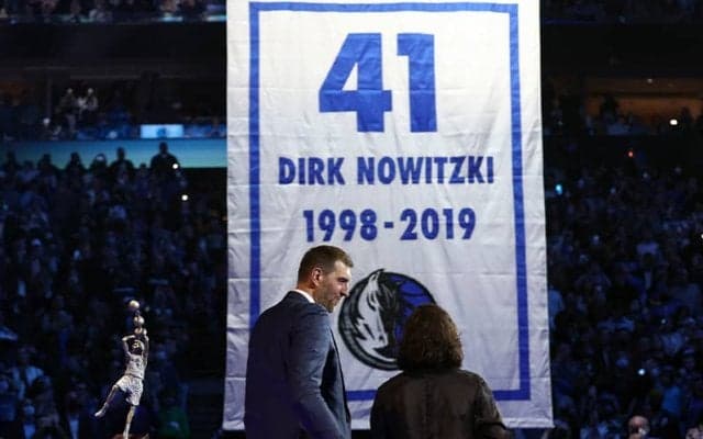 殿堂入りを果たしたダーク・ノビツキー氏が背番号41を選んだ理由