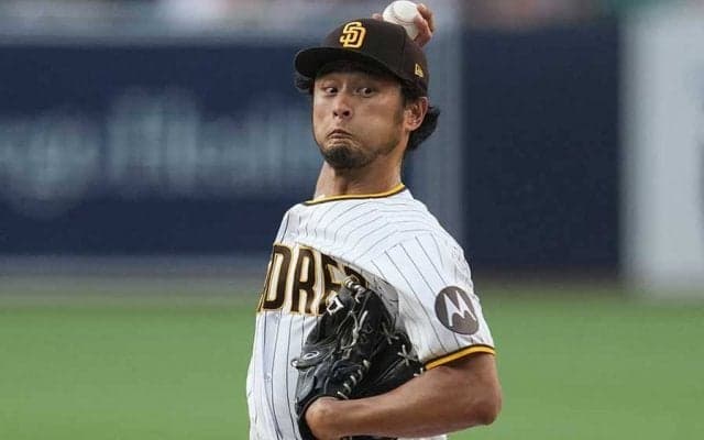 【MLB】ダルビッシュ、メジャー日本人最多1919奪三振　野茂英雄氏が見守る前で記録更新