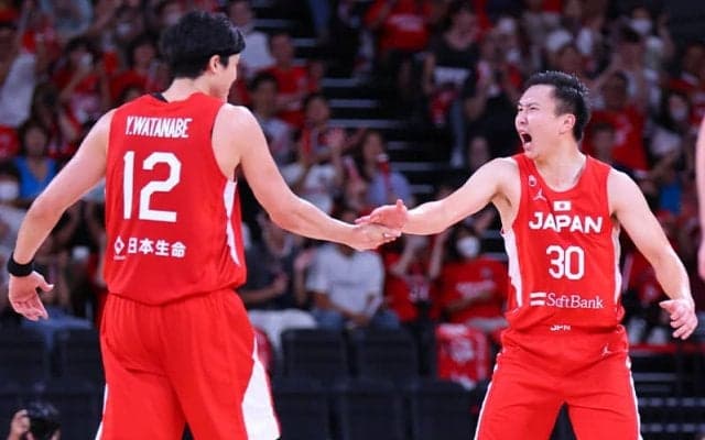 日本代表が強化試合アンゴラ戦に勝利…W杯目前で渡邊雄太が負傷交代するアクシデントも