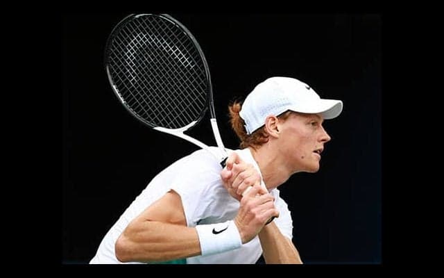 前週王者シナー 初戦敗退