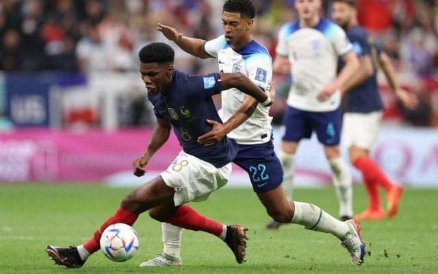 「こんなことあるんだ」カタールW杯と全く同じプレーが再現…レアル・マドリーで生まれた“奇跡の1枚”に本人たちも驚き「表情まで一緒」