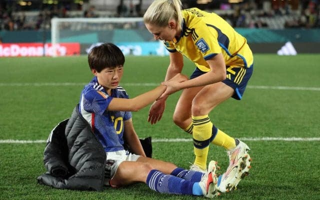 スウェーデン戦での相手とのやりとりも話題…ケガで不完全燃焼に終わった浜野まいか「日々自分と向き合って、頑張っていきます」