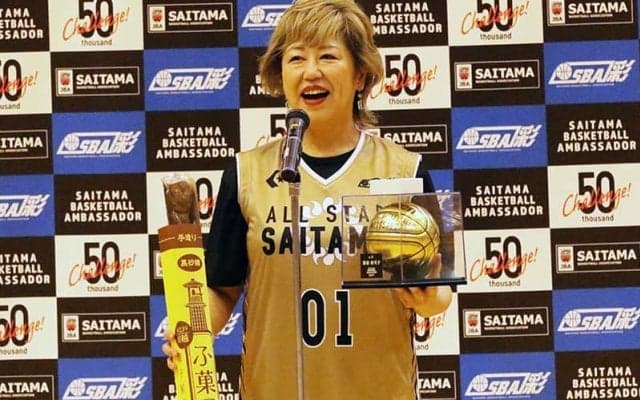 埼玉バスケットアンバサダー第一号の澤田知可子さん…ヒット曲と埼玉バスケットとのつながりとは