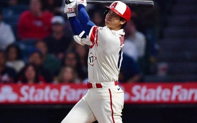 【MLB】大谷翔平、2戦連発43号満塁弾　自身2度目、キング独走56発ペースでメジャートップタイ