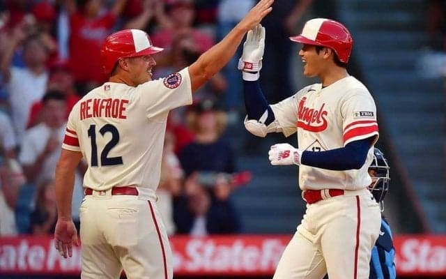 【MLB】大谷翔平の満塁弾に受けた“衝撃”　ドラ1がデビュー戦で感慨「夢かなったに近い」