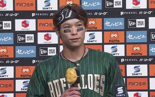 オリックス・中川圭、執念の内野安打でサヨナラ勝利　日ハムは9回0封の上原を援護できず