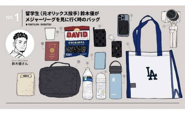 各球場に細かいルールも…　鈴木優がお勧めするメジャー観戦時のマストアイテム