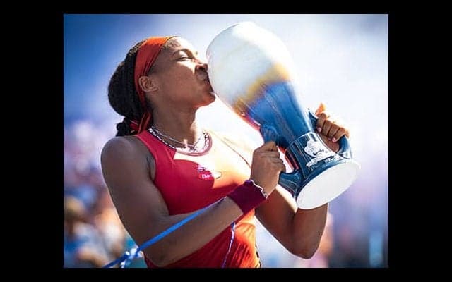  19歳ガウフ「WTA1000」初V 