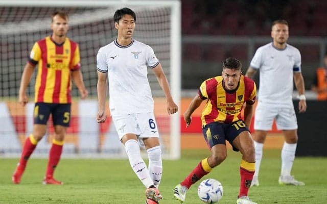 セリエAデビューの鎌田大地　後半10分までプレーし、持ち味発揮　エースFWインモービレ「彼の加入によってチームは変わる」と期待