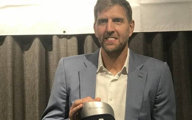 NBAレジェンドのダーク・ノビツキーが来日「ワールドカップはすごく良いゲームになる」