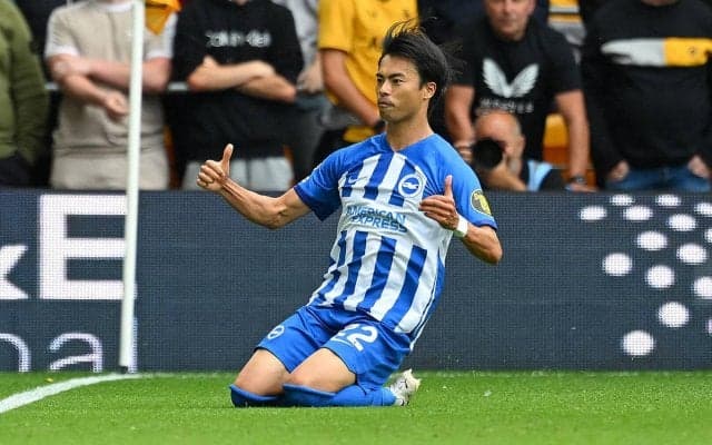 「ワールドクラス」圧巻ゴールの三笘薫がベスト11入り、大絶賛の解説者はユナイテッドの2人と比較「三笘はユナイテッドの選手だって良い」