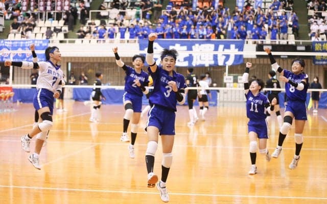 【愛媛全中2023】準決勝は大阪国際×北沢と金蘭会×駿台学園　女子2日目（8/22）全23試合の結果