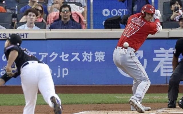 怪我の懸念を吹き飛ばすハツラツさ 大谷翔平の全力プレーにMLB公式も感嘆「メッツ・ファンからも拍手が起きた」