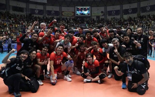 男子日本代表　アジア選手権決勝でイランを下し3大会ぶりの優勝　石川祐希主将がMVP