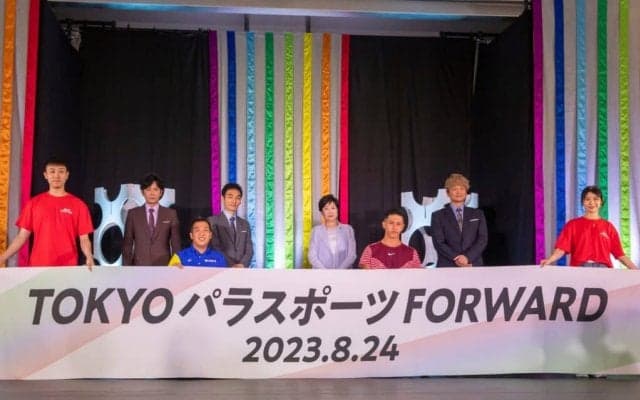 東京から２年、パリまで１年！ 稲垣・草彅・香取の３人がパラアスリートにエール