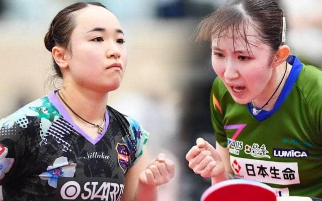 【女子決勝】伊藤美誠 vs 早田ひな 上カメver.｜第5回パリ五輪日本代表選考会
