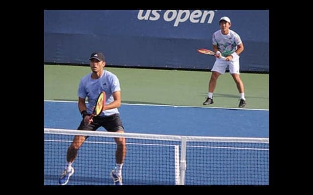 西岡/マクラクラン組 全米OP初戦突破