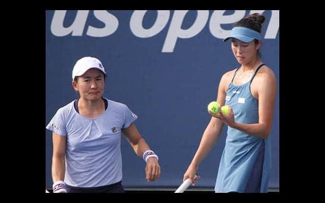  青山/柴原ペア 10代に敗れ悔やむ 