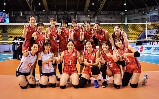 アジア女子選手権が開幕　日本は予選ラウンド初戦でイランにストレート勝利