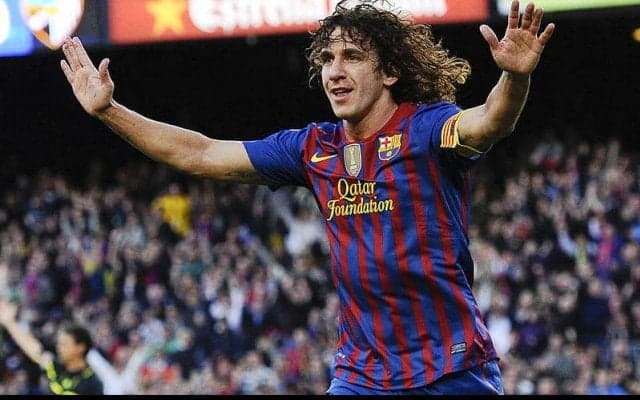 キャプテンはプジョル！バルサレジェンズがキルギスに集結、リバウドやダービッツまで登場