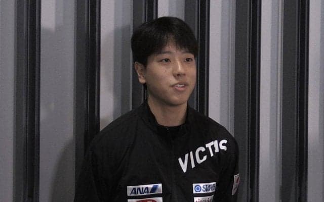 篠塚大登 アジア選手権に向けて「まだまだ向かっていく立場。1試合でも多く勝って、上がっていく」【卓球 アジア選手権】