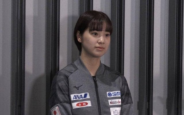 長﨑美柚 Wみゆうでアジア選手権ダブルス出場「目標は金メダルを獲ること」【卓球 アジア選手権】