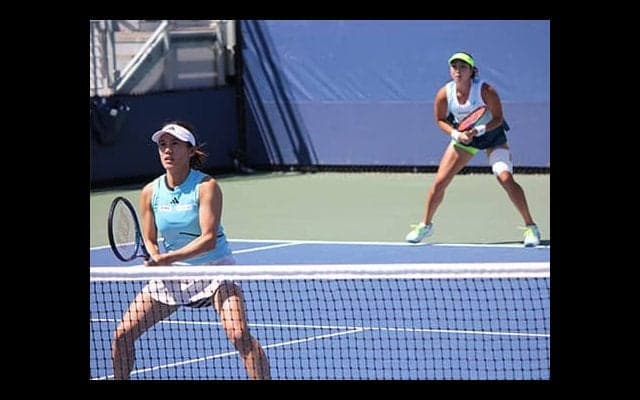  流血も加藤未唯組16強 絶好調 