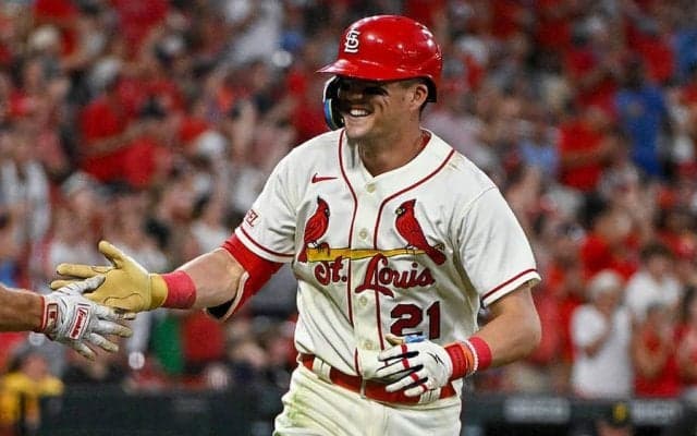 【MLB】ヌートバーが復活13号　復帰2戦目の“豪快ライナー弾”に笑顔、自己最多にあと1本
