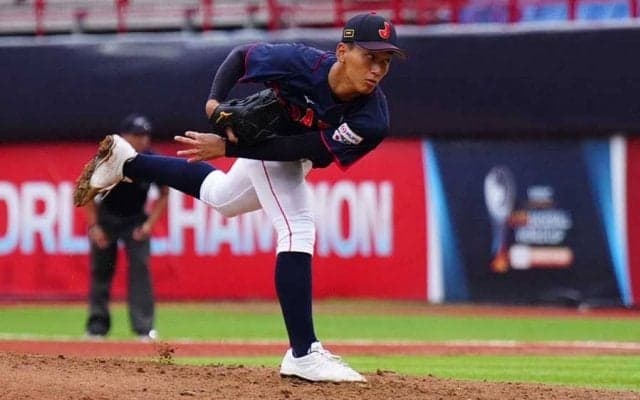 【侍U-18代表】米国打線抑えた前田悠伍は「12万8000人の代表」　名将が讃えた百戦錬磨の投球術
