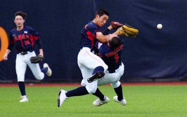 侍U-18にアクシデント、絶好調の主将・小林が検査入院で不在　米国戦で守備時に激突