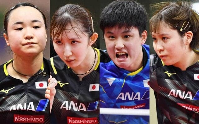 卓球アジア選手権 個人種目で日本勢の「打倒中国」なるか!? シングルスはパリ五輪代表選考にも大きく影響