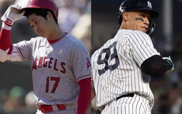 15戦8発の怪物ジャッジをMVPに!? 米メディアが大谷翔平との一騎打ちを大胆宣言「形勢が変わる気配がある」