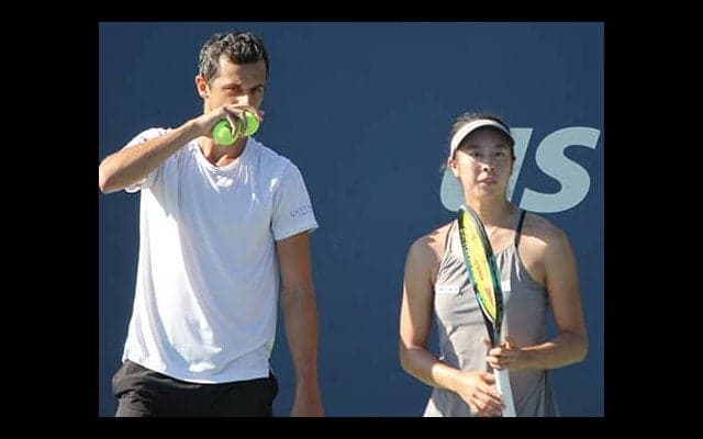  柴原瑛菜、全米OP混合複で4強 