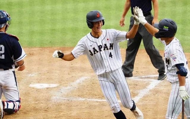 侍U-18、待望の大会1号は山田　6試合目での初アーチ、韓国戦終盤に貴重な追加点